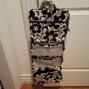 Vera Bradley Toiletry Bag Retired Night & Day Pattern